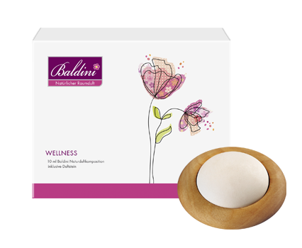 Zestaw Baldini Wellness, kompozycja zapachowa z olejków eterycznych + kamień zapachowy, 10 ml. Zestaw Baldini Wellness, kompozycja zapachowa z olejków eterycznych + kamień zapachowy, 10 ml.